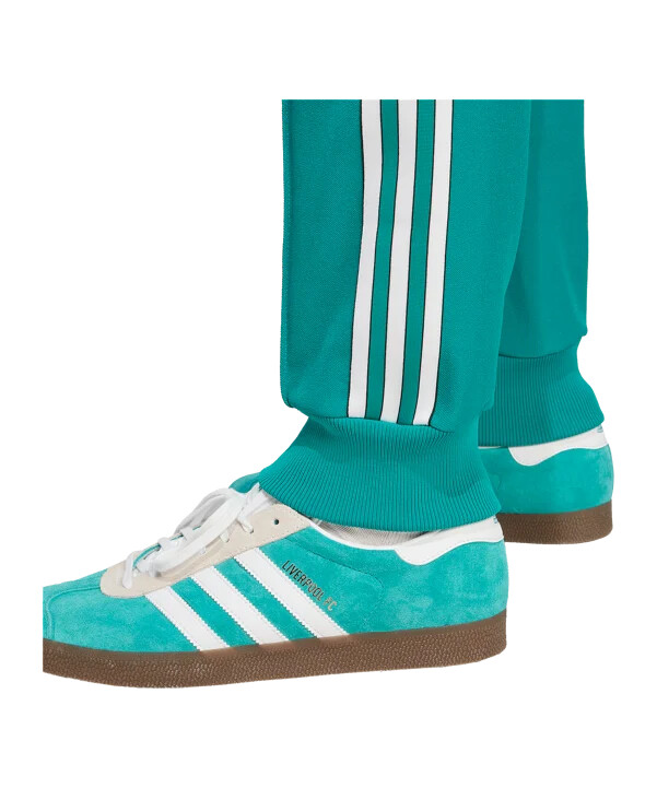 adidas fc liverpool icon träningsbyxor grön