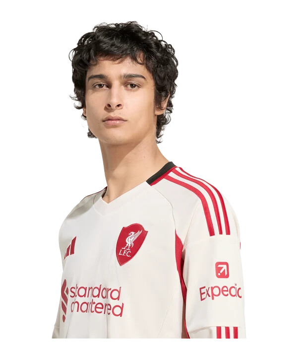 adidas fc liverpool långärmad bortatröja 202526 vit