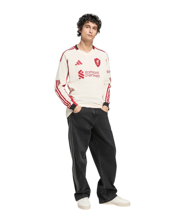 adidas fc liverpool långärmad bortatröja 202526 vit