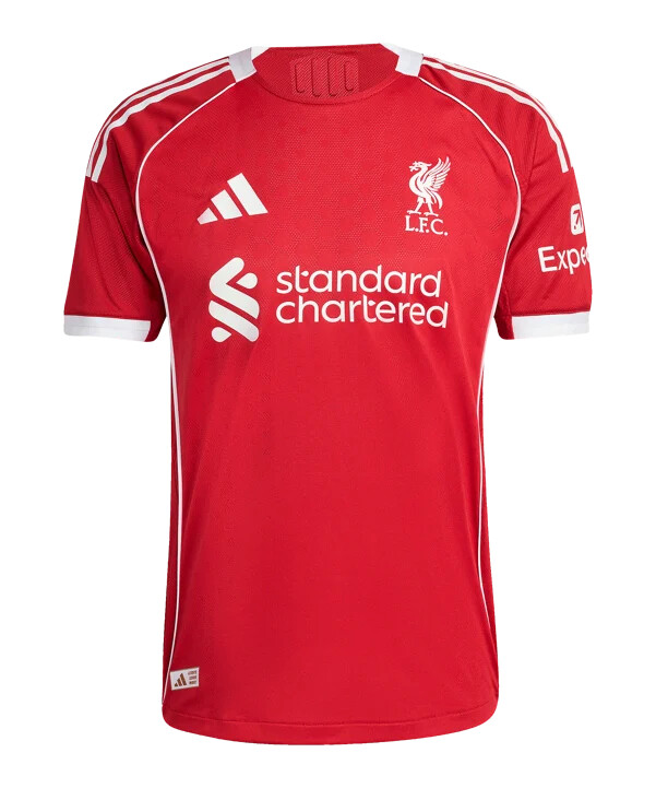 adidas fc liverpool authentic hemmatröja 202526 röd