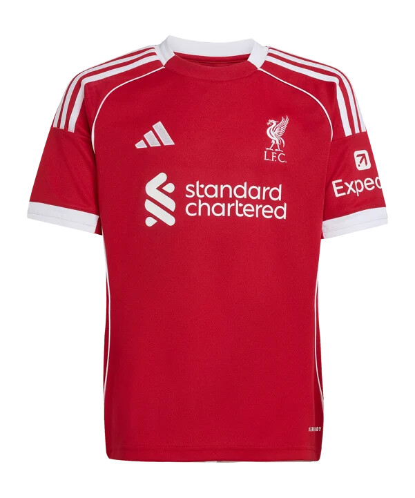 adidas fc liverpool hemmatröja 202526 barn röd