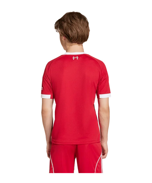 adidas fc liverpool hemmatröja 202526 barn röd