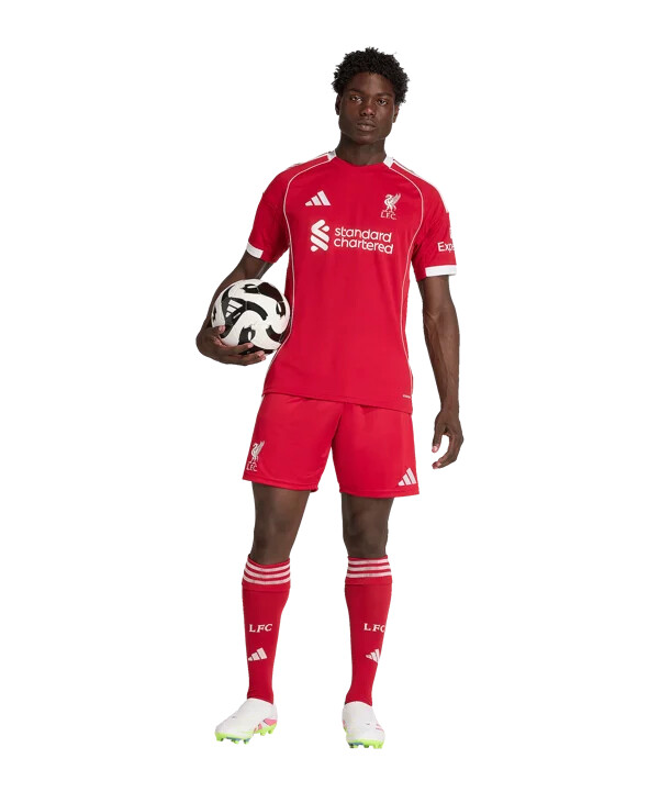 adidas fc liverpool hemmashorts 202526 röd