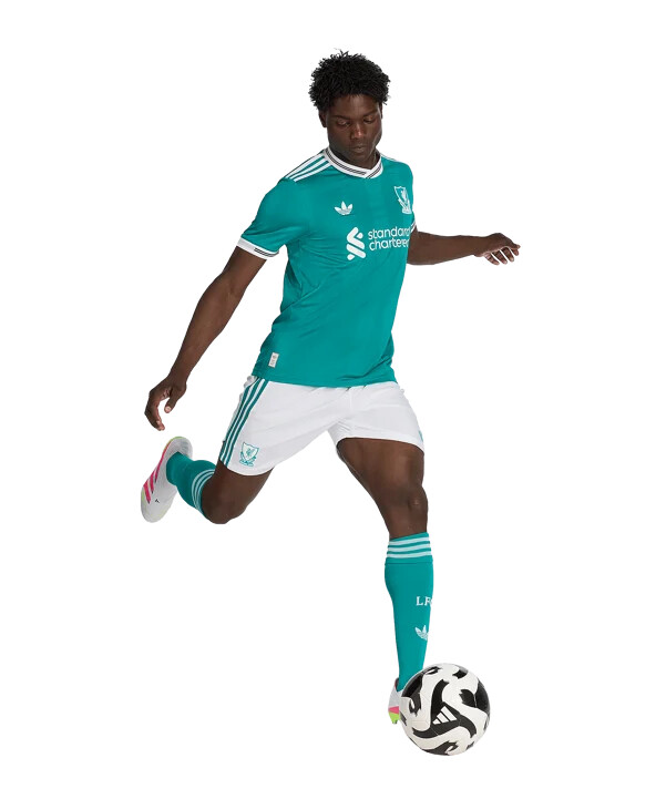 adidas fc liverpool autentisk 3. tröja 20252026 grön