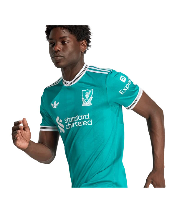 adidas fc liverpool autentisk 3. tröja 20252026 grön