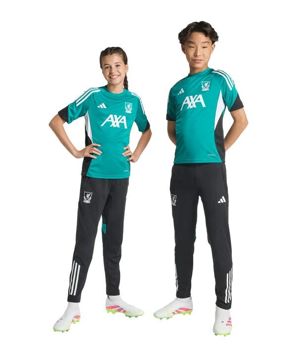 adidas fc liverpool europeiska träningsbyxor 202526 barn svarta