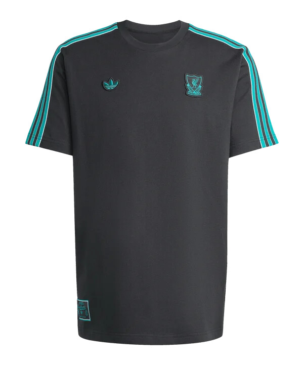 adidas fc liverpool icon t-shirt svart