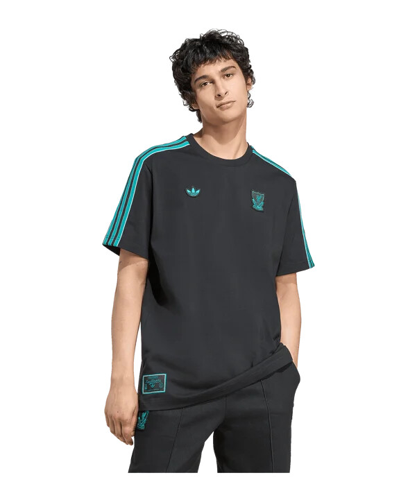 adidas fc liverpool icon t-shirt svart