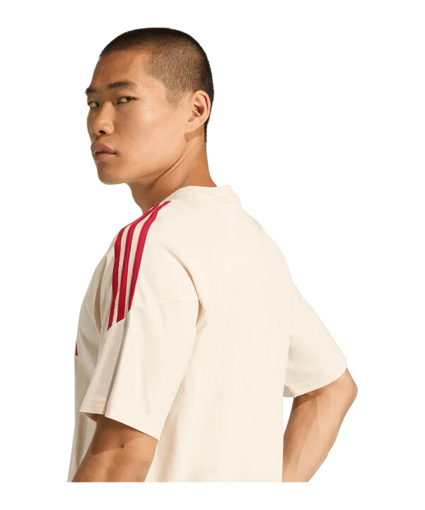 adidas fc liverpool tiro bomull t-shirt vit