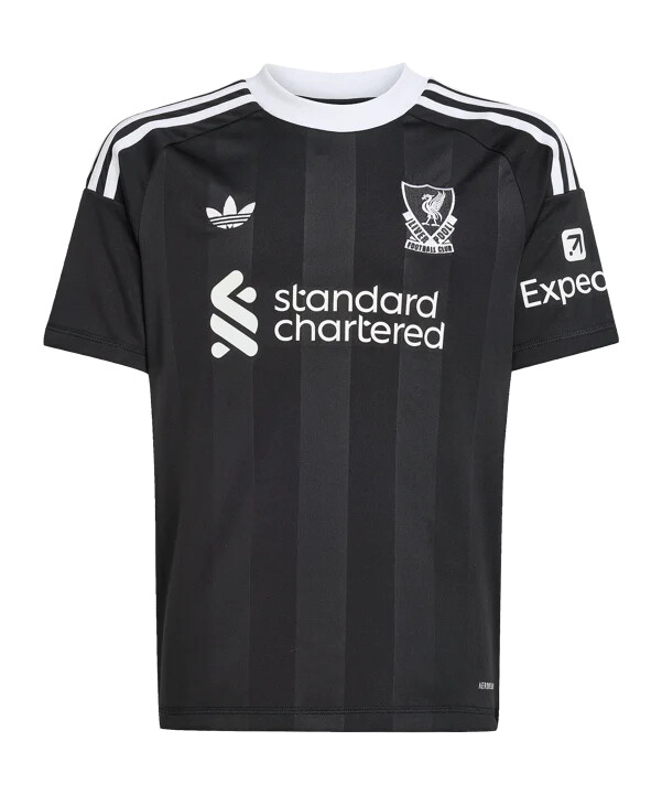 adidas fc liverpool målvaktströja 3e 20252026 barn svart