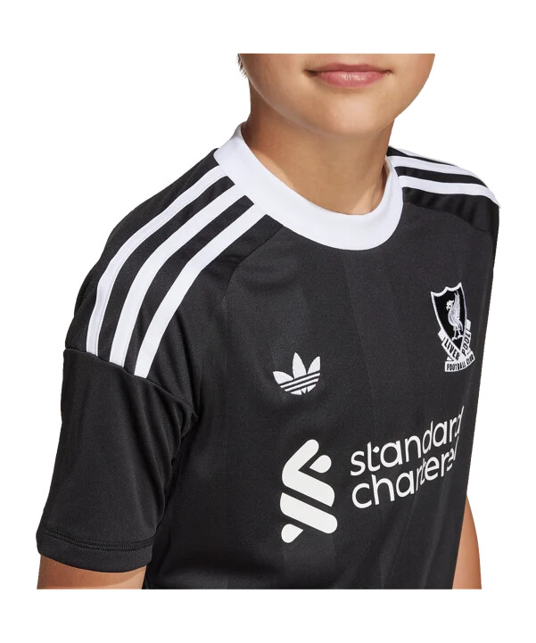 adidas fc liverpool målvaktströja 3e 20252026 barn svart