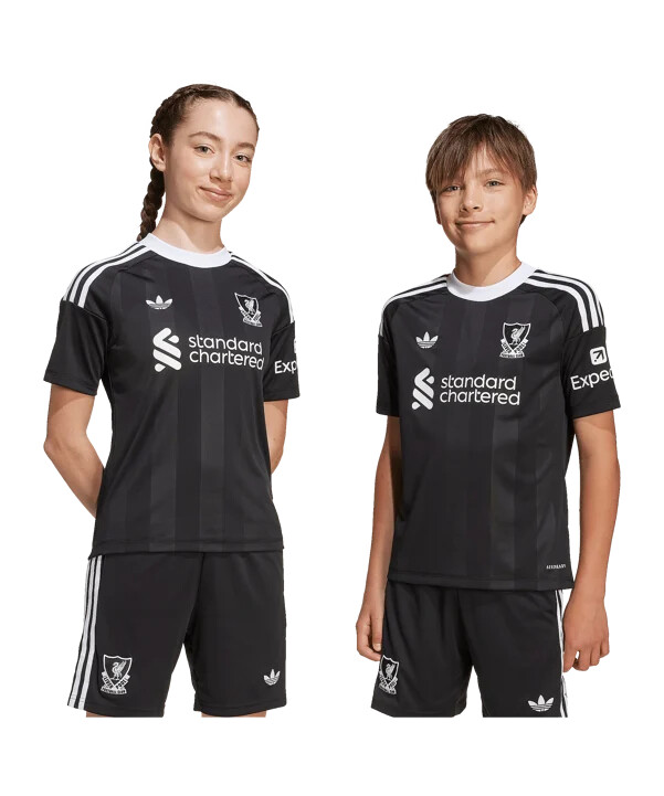 adidas fc liverpool målvaktströja 3e 20252026 barn svart
