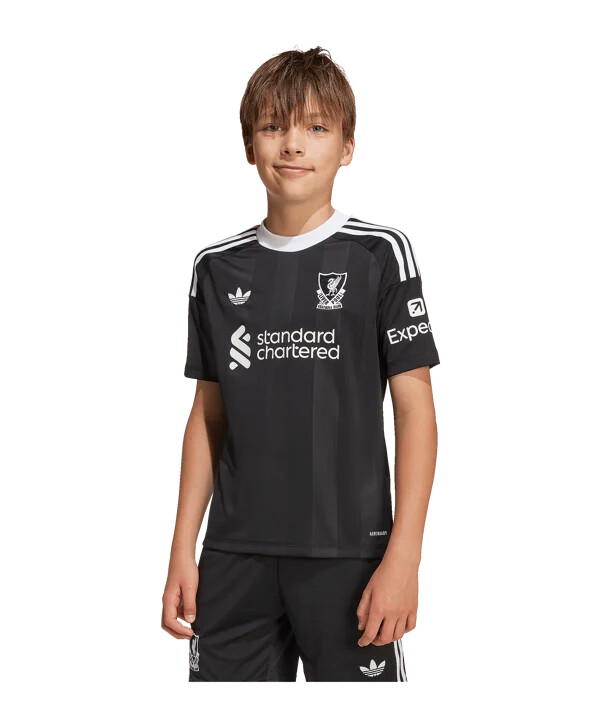 adidas fc liverpool målvaktströja 3e 20252026 barn svart