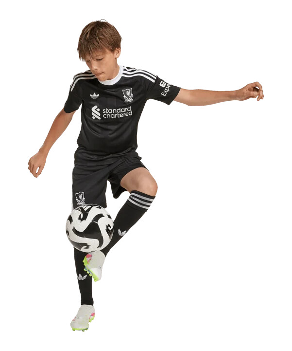 adidas fc liverpool målvaktströja 3e 20252026 barn svart