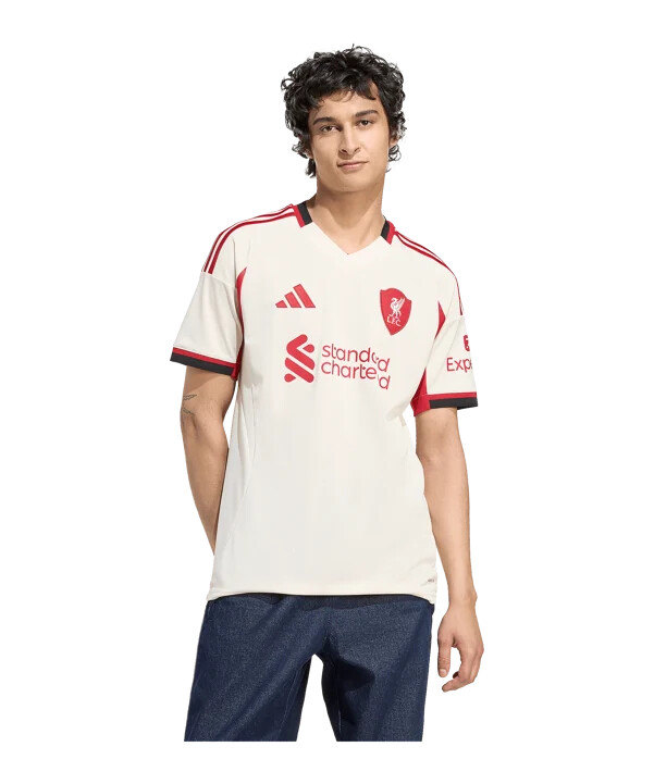 adidas fc liverpool bortatröja 202526 vit