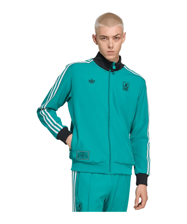 adidas fc liverpool icon träningströja grön