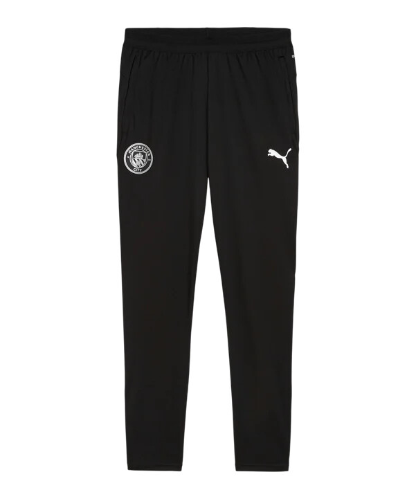 puma manchester city pockets träningsbyxor svarta f14