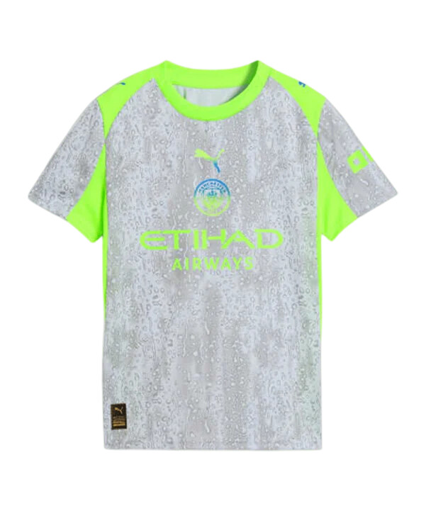 puma manchester city tröja 3e 20252026 barn blå f03