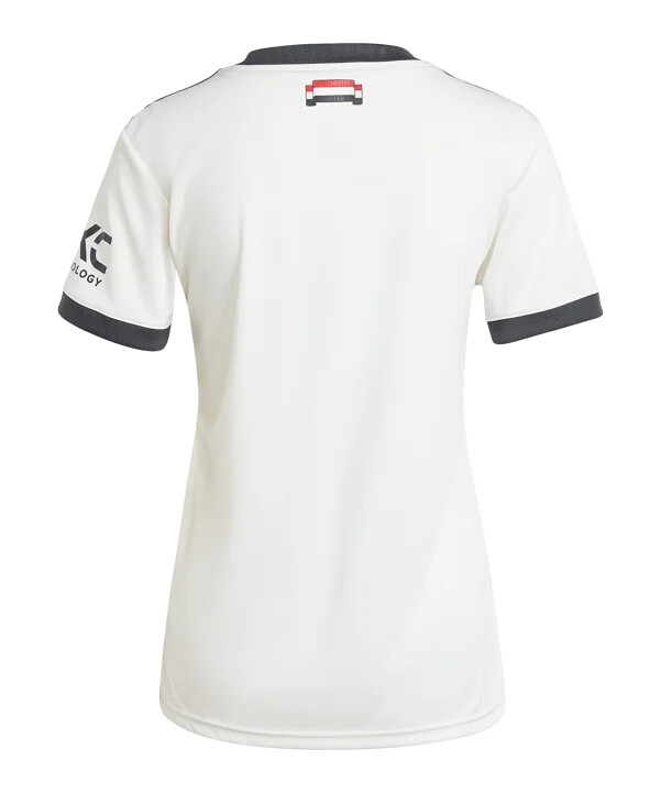 adidas originals manchester united 3e lagströja 20242025 dam vit