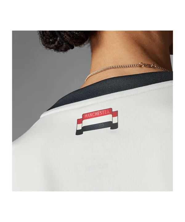 adidas originals manchester united 3e lagströja 20242025 dam vit