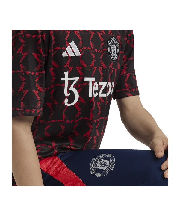 adidas manchester united förberedelsetröja 202425 barn svart