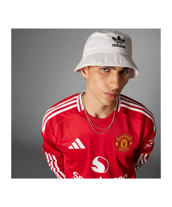 adidas manchester united långärmad hemmatröja 20242025 röd