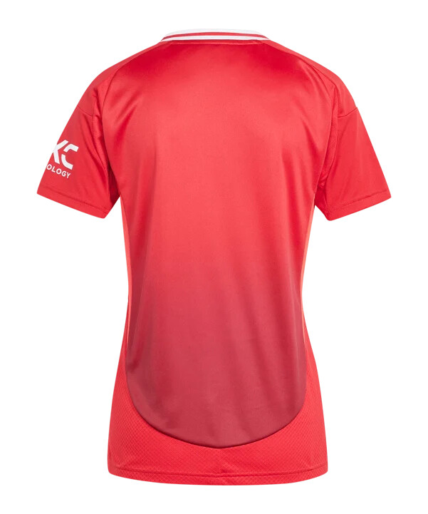 adidas manchester united hemmatröja 20242025 dam röd