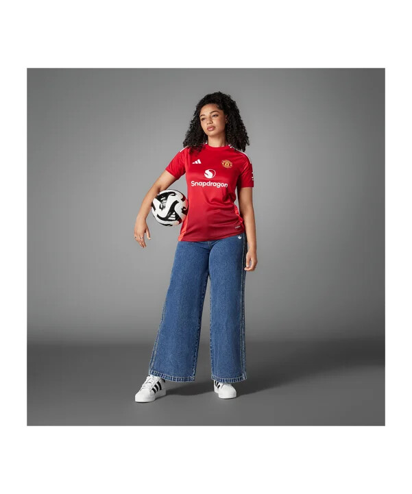 adidas manchester united hemmatröja 20242025 dam röd