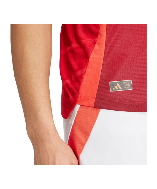 adidas manchester united aut. hemmatröja 20242025 röd