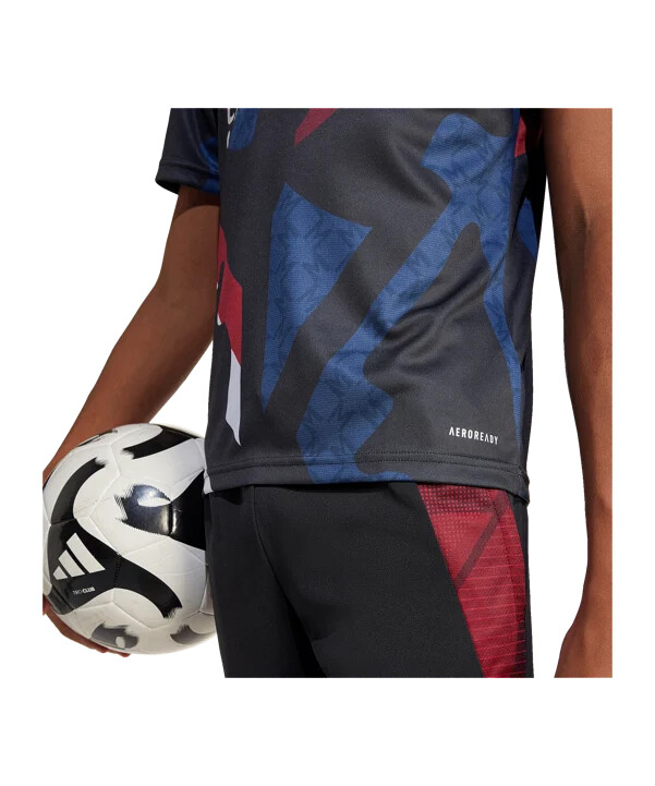 adidas manchester united förberedelsetröja 202425 barn svart