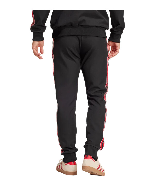 adidas manchester united träningsbyxor svarta