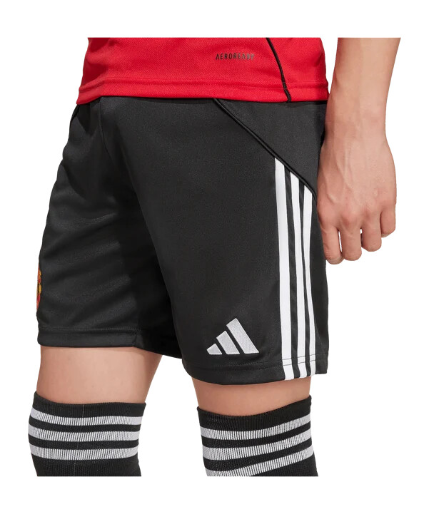 adidas manchester united hemmashorts 202526 barn svart