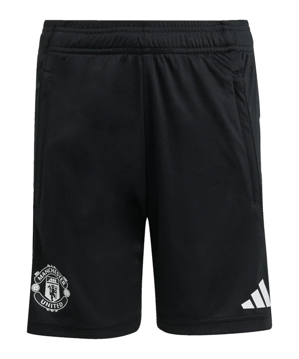 adidas manchester united träningsshorts barn svarta