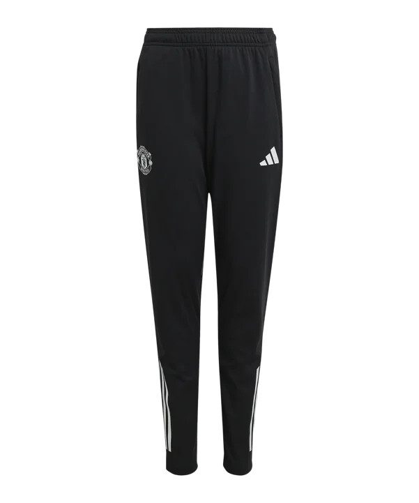 adidas manchester united träningsbyxor barn svarta