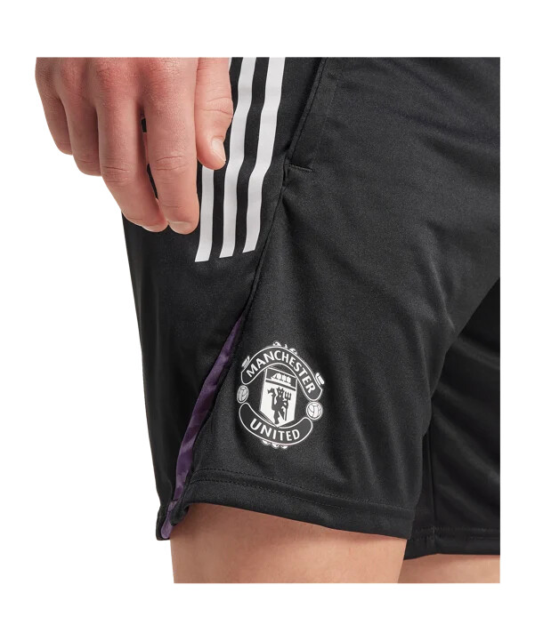 adidas manchester united träningsshorts svarta