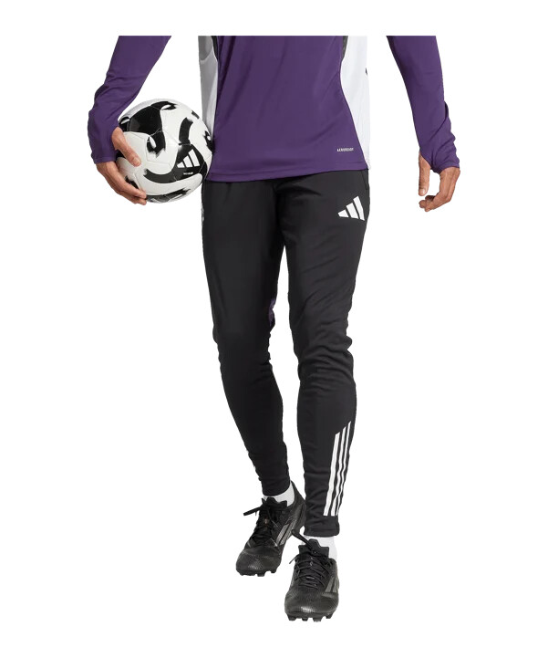 adidas manchester united träningsbyxor svarta