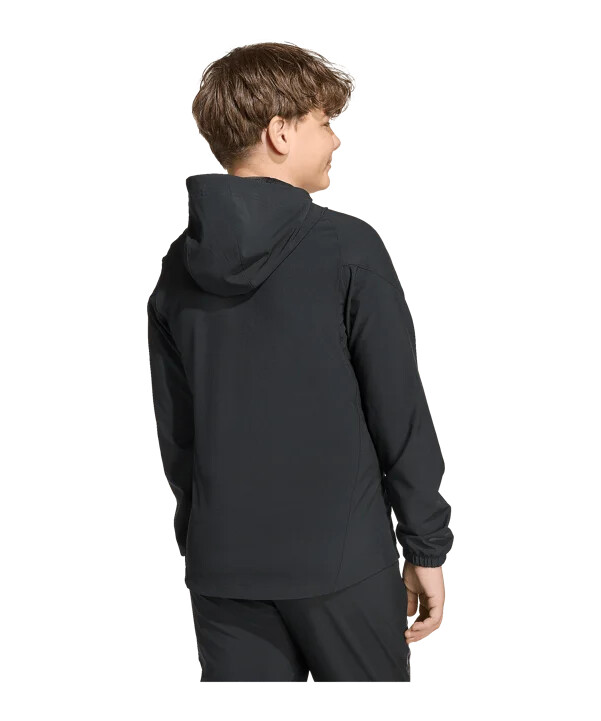 adidas manchester united vis tech resejacka barn svart