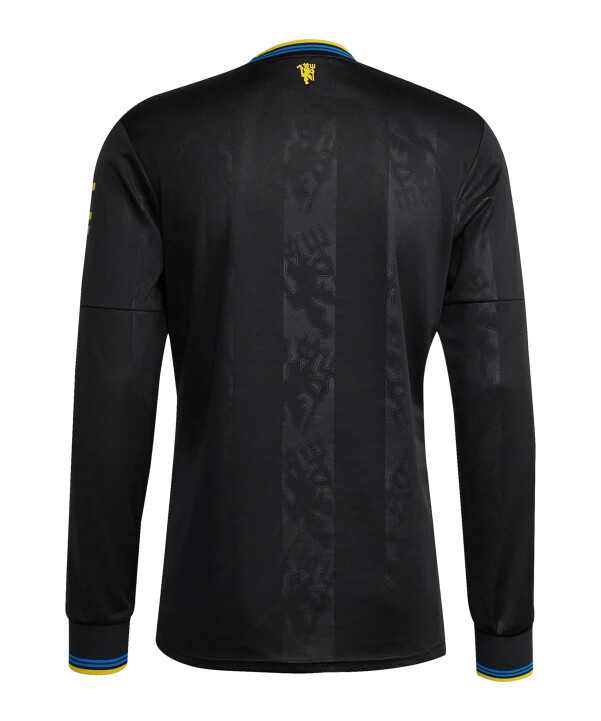 adidas manchester united långärmad 3e lagströja 20252026 svart