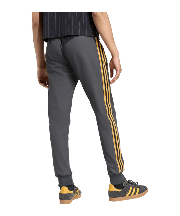 adidas manchester united icon träningsbyxor svarta