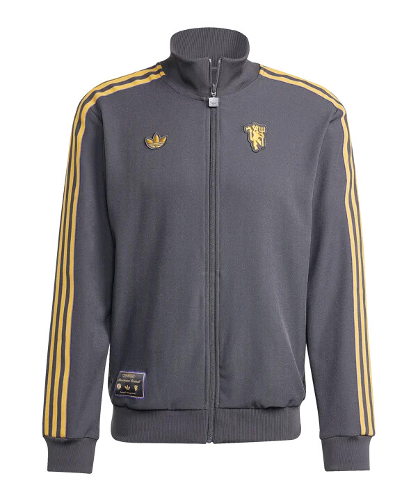 adidas manchester united icon träningströja svart