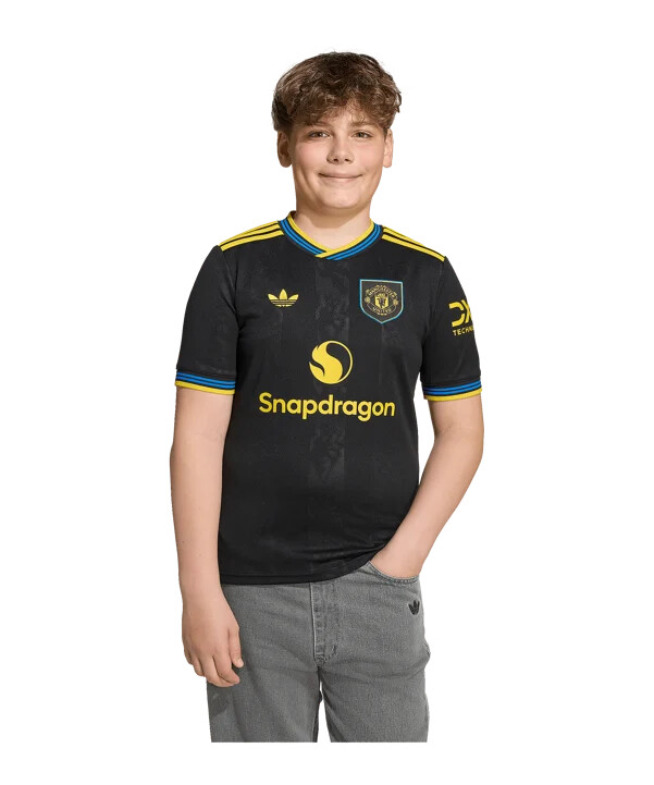 adidas manchester united 3. tröja 20252026 barn svart