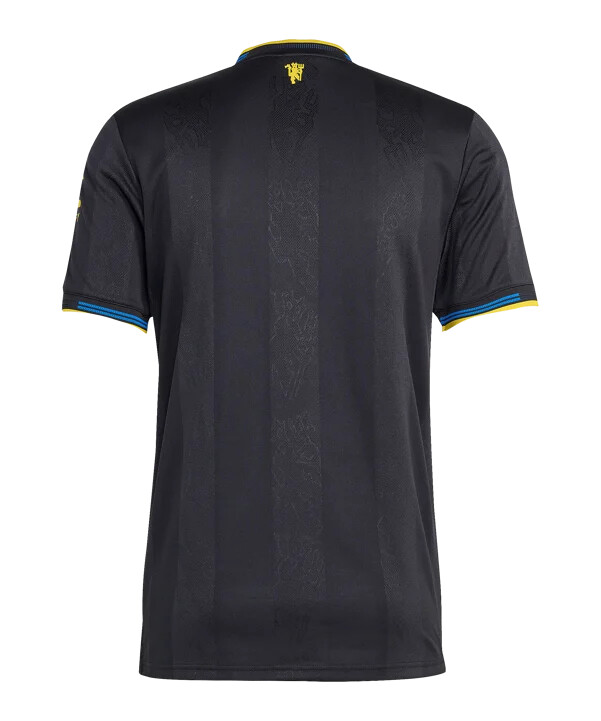 adidas manchester united autentisk 3e lagströja 20252026 svart