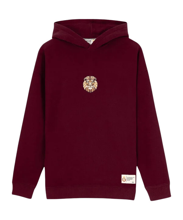 gsstore x reflect studio lion hoody röd