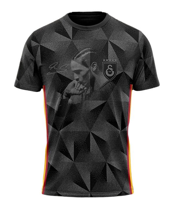 galatasaray istanbul leroy sane t-shirt svart