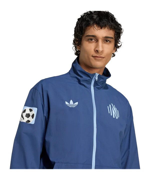 adidas nashville sc anthem jacka blå