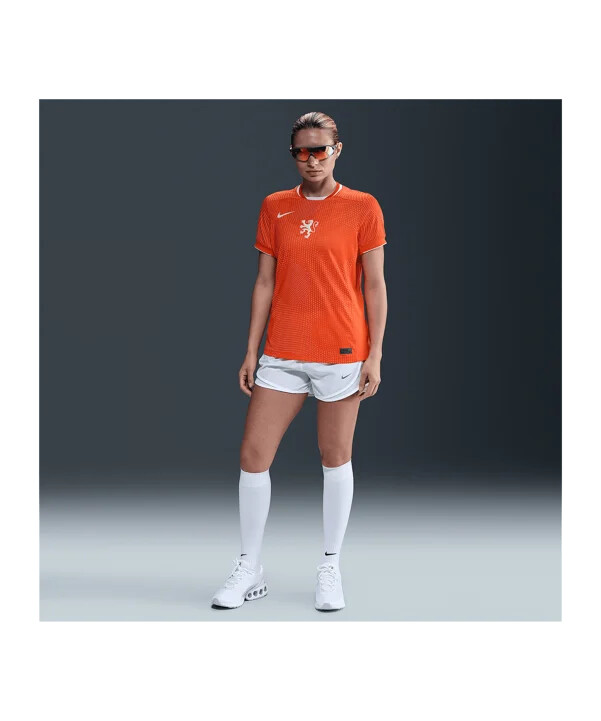 nike nederländerna hemmatröja 2025 dam orange f819