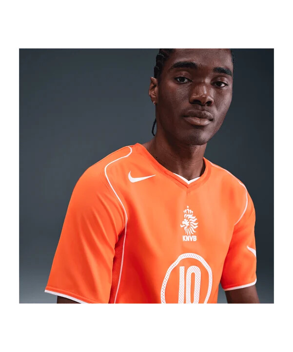 nike netherlands nyutgåva 2004 van nistelrooy jersey orange f819