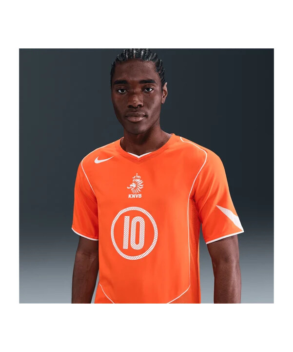 nike netherlands nyutgåva 2004 van nistelrooy jersey orange f819