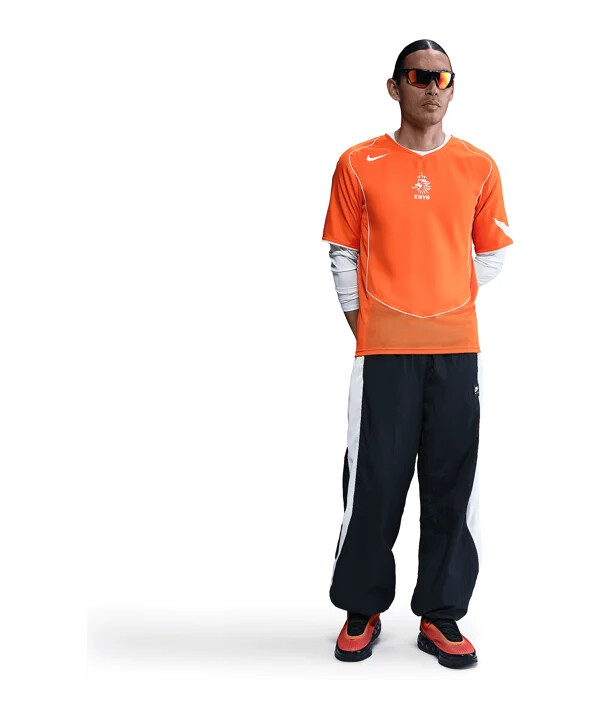 nike nederländerna reissue 2004 tröja orange f819