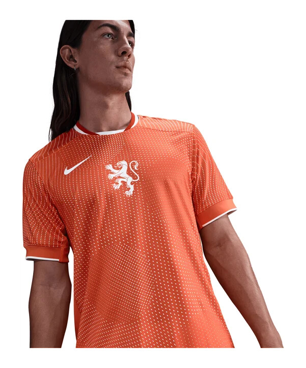 nike nederländerna hemmatröja 2025 orange f819